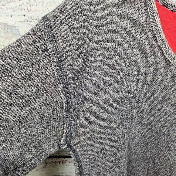 Maurices Women’s Long Sleeve Knit Top Gray Marled Texture Size Small Casual Pull - Picture 4 of 7